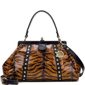 Patricia Nash Tiger Collection Nemoli Satchel Bag